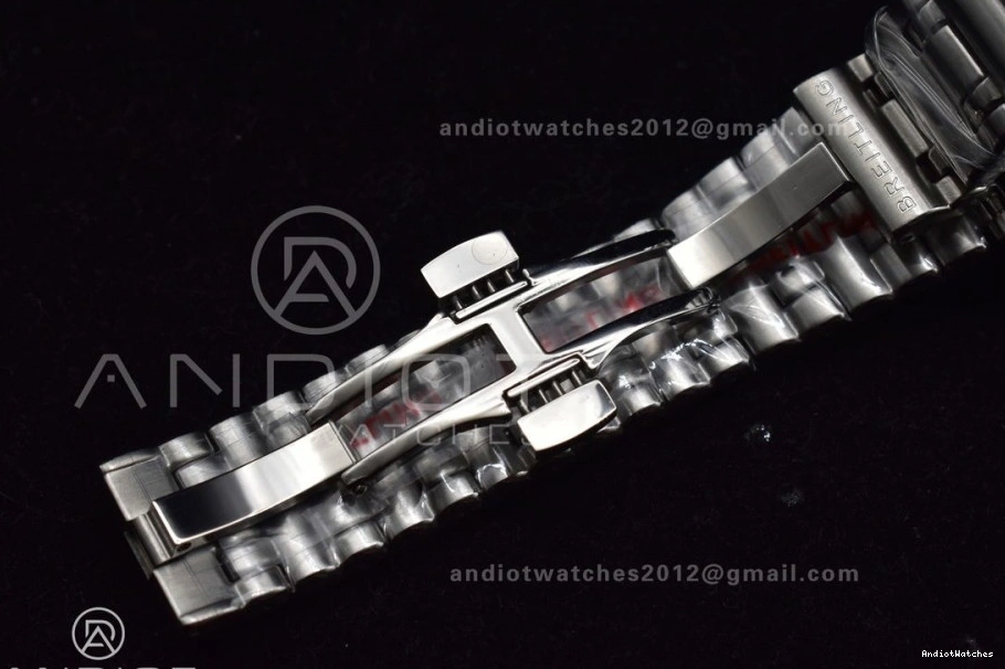 Best 40mm Automatic Green SS Bracelet Factory GMT Dial Edition Chronomat A Breitling BLS OnTrend On 534 1:1 0907